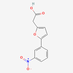 2-[5-(3-Nitrophenyl)furan-2-yl]acetic acid