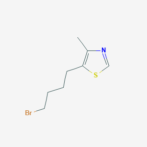 5-(4-Bromobutyl)-4-methyl-1,3-thiazole