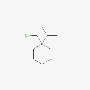 1-(Chloromethyl)-1-(propan-2-yl)cyclohexane