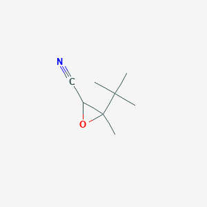 3-tert-Butyl-3-methyloxirane-2-carbonitrile