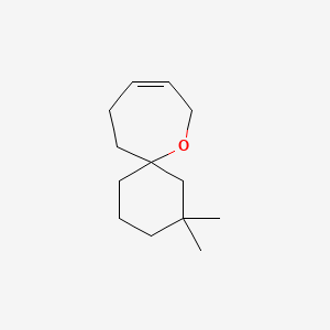 2,2-Dimethyl-7-oxaspiro[5.6]dodec-9-ene