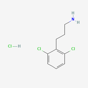 3-(2,6-Dichlorophenyl)propan-1-amine hydrochloride