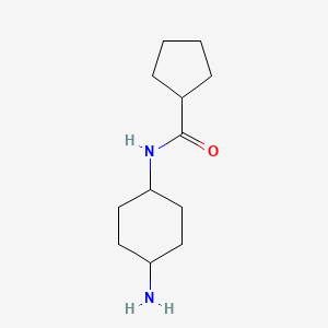 N-(4-aminocyclohexyl)cyclopentanecarboxamide