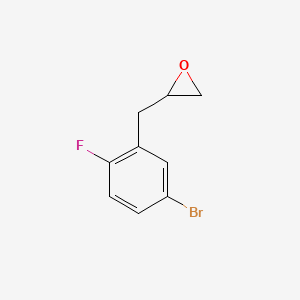 2-[(5-Bromo-2-fluorophenyl)methyl]oxirane