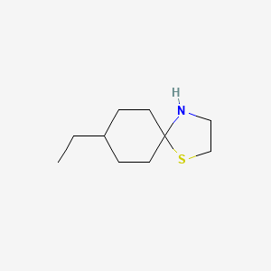 8-Ethyl-1-thia-4-azaspiro[4.5]decane