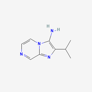 2-(1-Methylethyl)-imidazo[1,2-a]pyrazin-3-amine