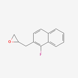 2-[(1-Fluoronaphthalen-2-yl)methyl]oxirane