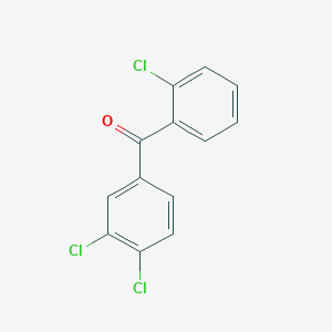 molecular formula C13H7Cl3O B1319782 2,3',4'-三氯苯甲酮 CAS No. 264870-83-9