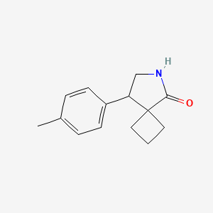 8-(4-Methylphenyl)-6-azaspiro[3.4]octan-5-one