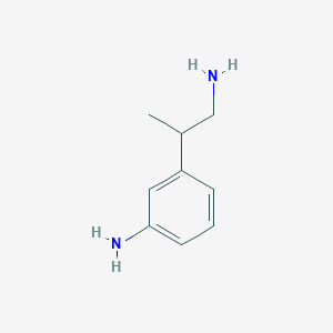 3-(1-Aminopropan-2-yl)aniline