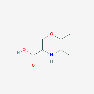 5,6-Dimethylmorpholine-3-carboxylic acid