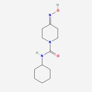 N-cyclohexyl-4-(hydroxyimino)piperidine-1-carboxamide