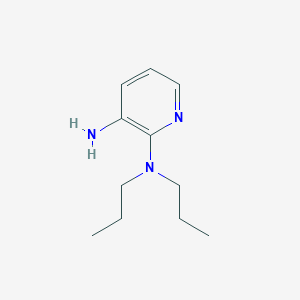 molecular formula C11H19N3 B1319801 N2,N2-Dipropylpyridine-2,3-diamine CAS No. 926240-21-3