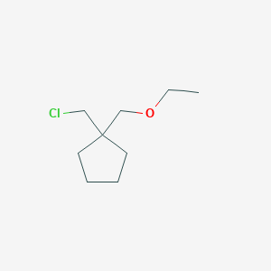 1-(Chloromethyl)-1-(ethoxymethyl)cyclopentane