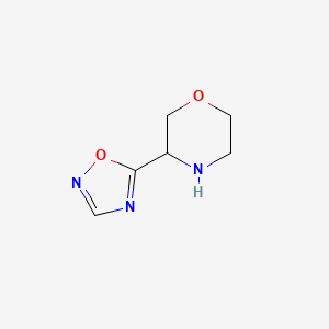 3-(1,2,4-Oxadiazol-5-yl)morpholine