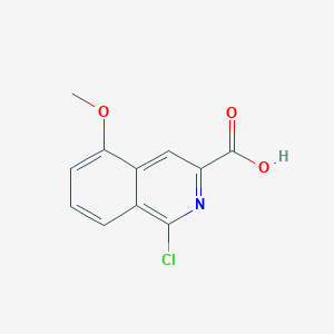 1-Chloro-5-methoxyisoquinoline-3-carboxylic acid