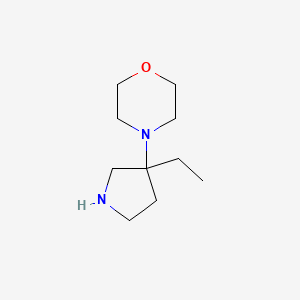 4-(3-Ethylpyrrolidin-3-yl)morpholine