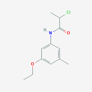 2-Chloro-N-(3-ethoxy-5-methylphenyl)propanamide