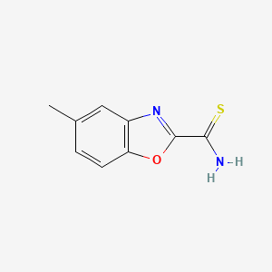 5-Methyl-1,3-benzoxazole-2-carbothioamide