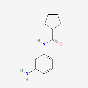N-(3-aminophenyl)cyclopentanecarboxamide
