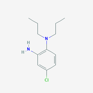 molecular formula C12H19ClN2 B1319827 4-Chloro-N~1~,N~1~-dipropyl-1,2-benzenediamine CAS No. 926269-40-1