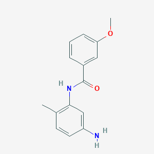 N-(5-Amino-2-methylphenyl)-3-methoxybenzamide