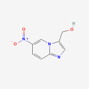 {6-Nitroimidazo[1,2-a]pyridin-3-yl}methanol