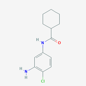 N-(3-Amino-4-chlorophenyl)cyclohexanecarboxamide