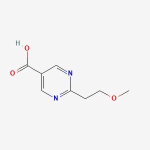 2-(2-Methoxyethyl)pyrimidine-5-carboxylic acid