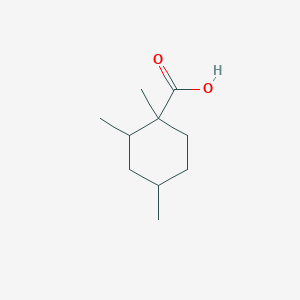 1,2,4-Trimethylcyclohexane-1-carboxylic acid