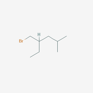 4-(Bromomethyl)-2-methylhexane