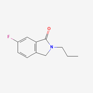 6-Fluoro-2-propyl-2,3-dihydro-1H-isoindol-1-one