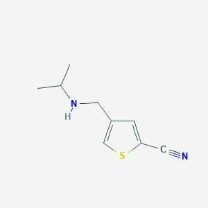 4-{[(Propan-2-yl)amino]methyl}thiophene-2-carbonitrile