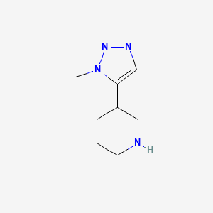 3-(1-Methyl-1H-1,2,3-triazol-5-yl)piperidine