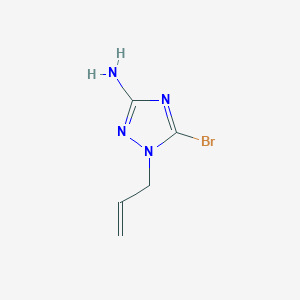 5-Bromo-1-(prop-2-en-1-yl)-1H-1,2,4-triazol-3-amine