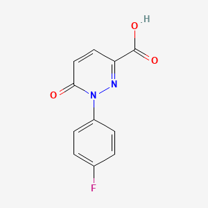 1-(4-Fluorophenyl)-6-oxo-1,6-dihydropyridazine-3-carboxylic acid