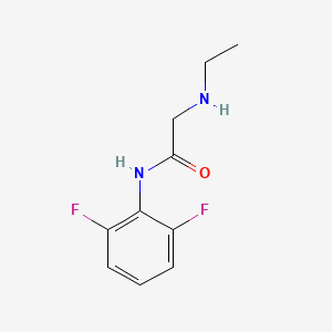 N-(2,6-difluorophenyl)-2-(ethylamino)acetamide