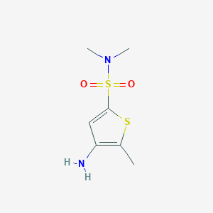 4-amino-N,N,5-trimethylthiophene-2-sulfonamide