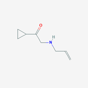 1-Cyclopropyl-2-[(prop-2-en-1-yl)amino]ethan-1-one