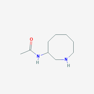 molecular formula C9H18N2O B13198788 N-(Azocan-3-yl)acetamide 