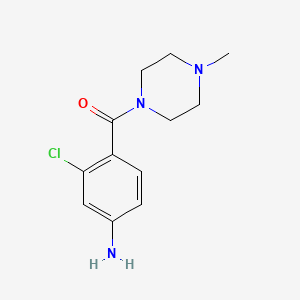 (4-Amino-2-chlorophenyl)(4-methylpiperazin-1-yl)methanone