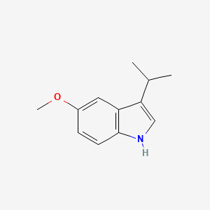 5-methoxy-3-(propan-2-yl)-1H-indole