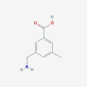 3-(Aminomethyl)-5-methylbenzoic acid