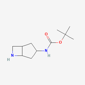 tert-butyl N-{6-azabicyclo[3.2.0]heptan-3-yl}carbamate