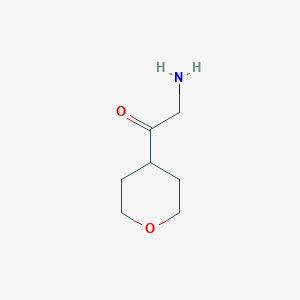 2-Amino-1-(oxan-4-yl)ethan-1-one