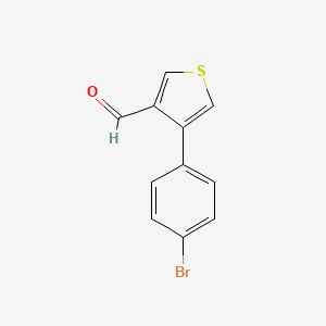 4-(4-Bromophenyl)thiophene-3-carbaldehyde