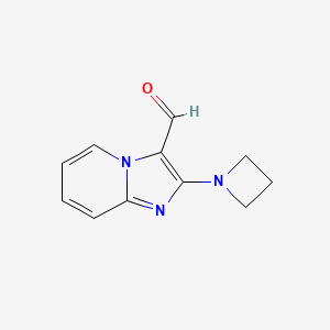 2-(Azetidin-1-yl)imidazo[1,2-a]pyridine-3-carbaldehyde