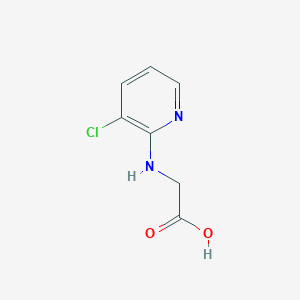 [(3-Chloropyridin-2-yl)amino]acetic acid