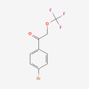 1-(4-Bromophenyl)-2-(trifluoromethoxy)ethan-1-one