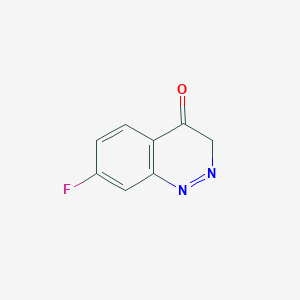 7-fluorocinnolin-4(3H)-one